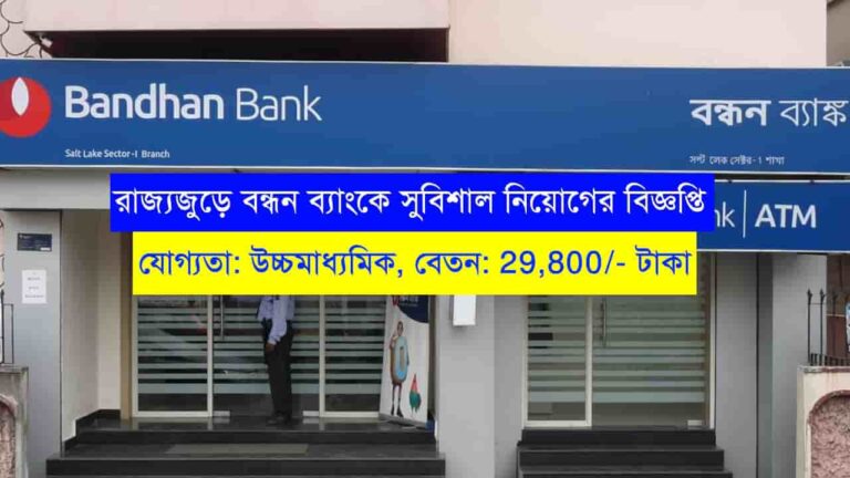 Bandhan Bank Recruitment 2023