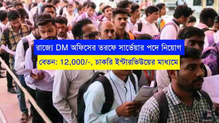 DM Office Surveyor Recruitment