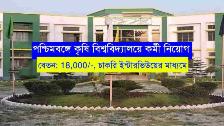 Krishi Viswavidyalaya Recruitment