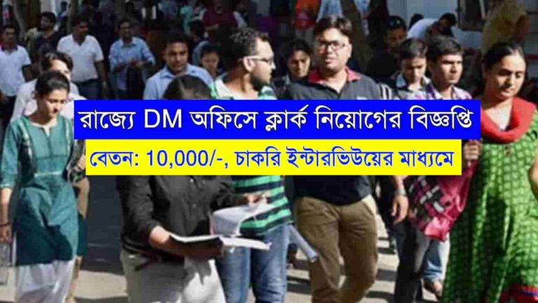 DM Office Job Recruitment 2024