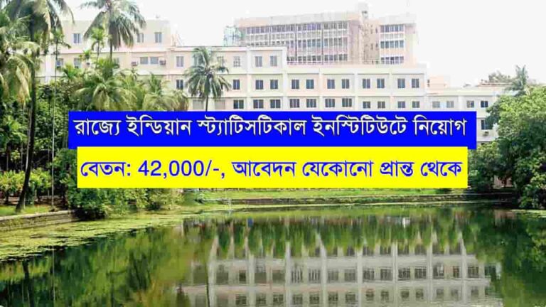 Indian Statistical Institute Recruitment